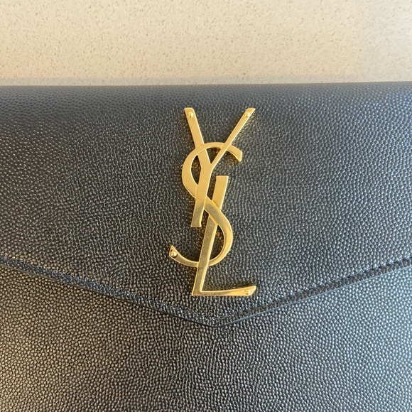 Saint Laurent uptown leather envelope pouch - Picture 6 of 12